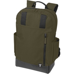 Compu 15.6" laptop backpack, Olive