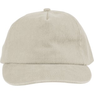 Cotton (240 gsm) cap Liora, beige