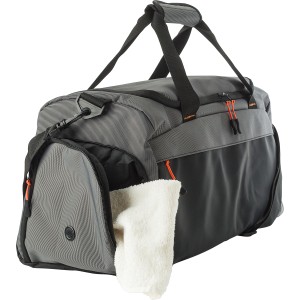 500D Two Tone duffle bag Mabel, Grey/Silver (Travel bags)