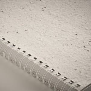 A5 seed paper cover notebook (unknown)