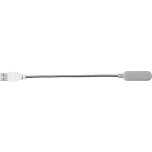 ABS and metal laptop light Lola, grey