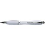 ABS ballpen Newport, white (3015-02)