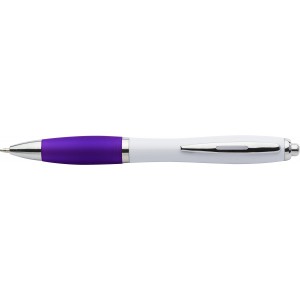 ABS ballpen Swansea, purple (Plastic pen)