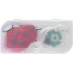 ABS bicycle lights Amira, custom/multicolor (6289-09)
