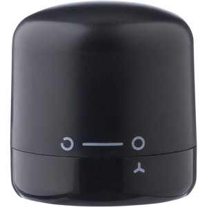 ABS bottle stopper Jareth, black (Plastic kitchen equipments)