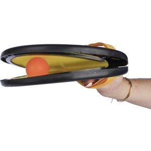 ABS catch ball game set Oberon, black (Games)