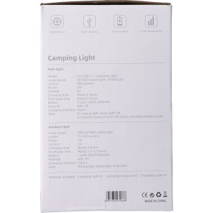 ABS multifunctional light Araminta, white (Lamps)