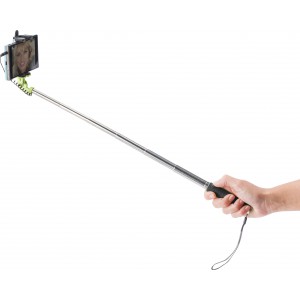 ABS selfie stick Amy, lime (Photo accessories)