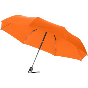 Alex 21.5" foldable auto open/close umbrella, Orange