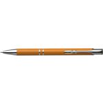 Aluminium ballpen Albacete, orange (3444-07CD)