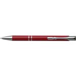 Aluminium ballpen Albacete, red (3444-08CD)