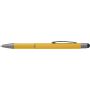 Aluminium ballpen Jett, yellow
