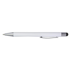 Aluminium ballpen Lise, black (Multi-colored, multi-functional pen)