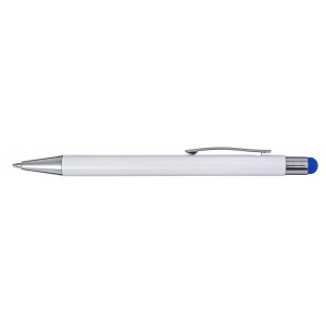 Aluminium ballpen Lise, cobalt blue (Multi-colored, multi-functional pen)
