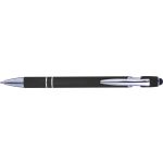 Aluminium ballpen Primo, black (8462-01CD)