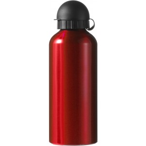Aluminium bottle Isobel, red (Sport bottles)