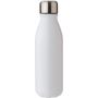 Aluminium drinking bottle Sinclair, white