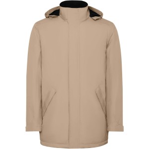 America men's padded parka jacket, Dark Sand