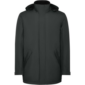 America men's padded parka jacket, Dark Lead (Jackets)