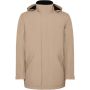 America men's padded parka jacket, Dark Sand