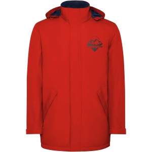 America men's padded parka jacket, Red (Jackets)
