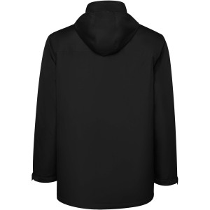 America men's padded parka jacket, Solid black (Jackets)