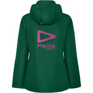 America women's padded parka jacket, Bottle green (Jackets)