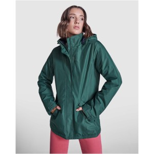 America women's padded parka jacket, Dark Lead (Jackets)