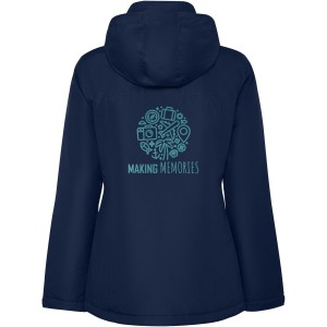 America women's padded parka jacket, Navy Blue (Jackets)