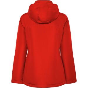America women's padded parka jacket, Red (Jackets)