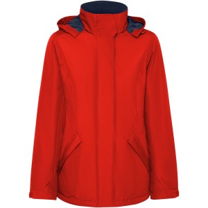 America women's padded parka jacket, Red (Jackets)