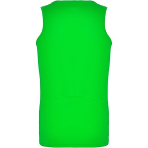 Andre men's sports vest, Lime (T-shirt, mixed fiber, synthetic)