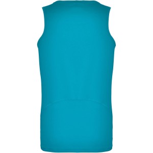 Andre men's sports vest, Turquois (T-shirt, mixed fiber, synthetic)