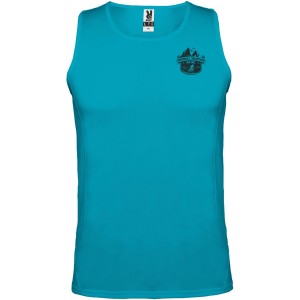 Andre men's sports vest, Turquois (T-shirt, mixed fiber, synthetic)