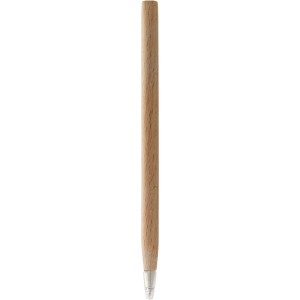 Arica wooden ballpoint pen, Natural, White (Wooden, bamboo, carton pen)