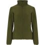 Artic women's full zip fleece jacket, Pine Green