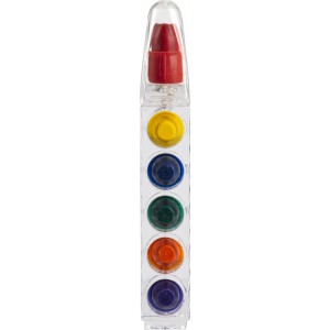 AS container with crayons Cheryl, custom/multicolor (Drawing set)