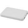 Asama 5000 mAh Type-C recycled plastic power bank, White