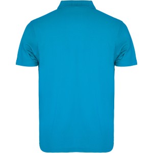 Austral short sleeve unisex polo, Turquois (Polo shirt, 90-100% cotton)