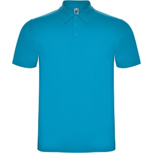 Austral short sleeve unisex polo, Turquois (Polo shirt, 90-100% cotton)