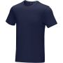 Azurite short sleeve men's  organic t-shirt, Navy