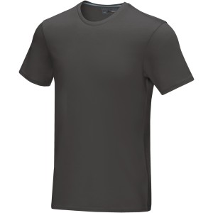 Azurite short sleeve men's  organic t-shirt, Storm grey (T-shirt, 90-100% cotton)