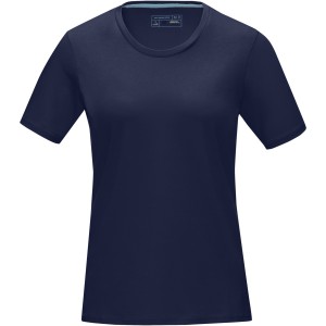 Azurite short sleeve women's  organic t-shirt, Navy (T-shirt, 90-100% cotton)