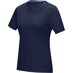 Azurite short sleeve women's  organic t-shirt, Navy (T-shirt, 90-100% cotton)
