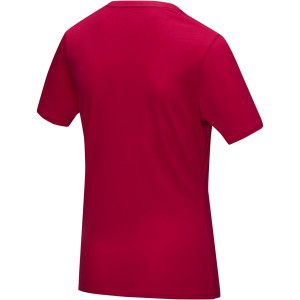 Azurite short sleeve women's  organic t-shirt, Red (T-shirt, 90-100% cotton)