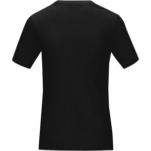Azurite short sleeve women's  organic t-shirt, Solid black (T-shirt, 90-100% cotton)