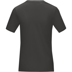 Azurite short sleeve women's  organic t-shirt, Storm grey (T-shirt, 90-100% cotton)
