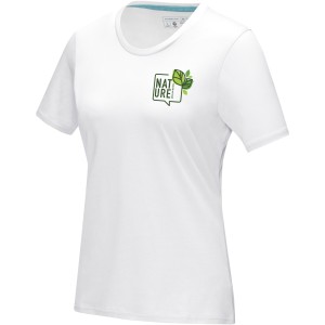 Azurite short sleeve women's  organic t-shirt, White (T-shirt, 90-100% cotton)