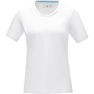 Azurite short sleeve women's  organic t-shirt, White (T-shirt, 90-100% cotton)