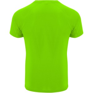 Bahrain short sleeve kids sports t-shirt, Fluor Green (T-shirt, mixed fiber, synthetic)